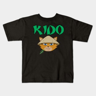 Kido the Samurai Cat Kids T-Shirt